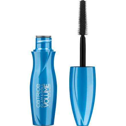 Mascara Glam &amp; Doll Volume Waterproof Mini, 6 ml