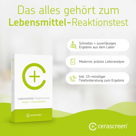 Lebensmittel-Reaktionstest, 1 St