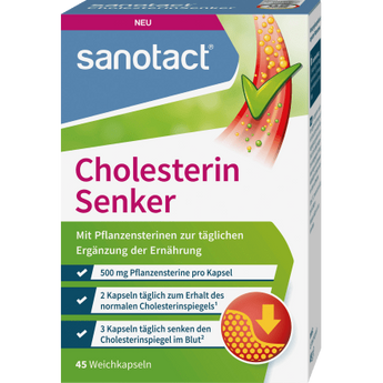 Cholesterin Senker Kapseln 45 St, 49 g - VivaVoss