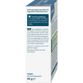 Cholesterin Senker Kapseln 45 St, 49 g - VivaVoss