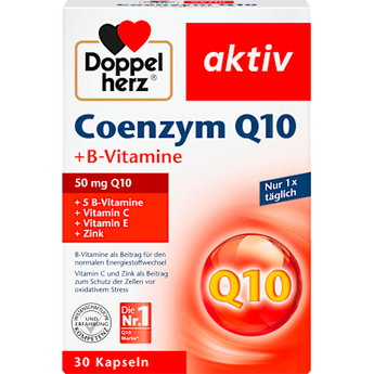 Coenzym Q 10 + B-Vitamine Kapseln 30 St Doppelherz