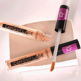 Concealer Liquid High Coverage Waterproof 007 Natural Rose 