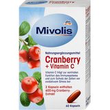Cranberry + Vitamin C Kapseln, 60 St Mivolis