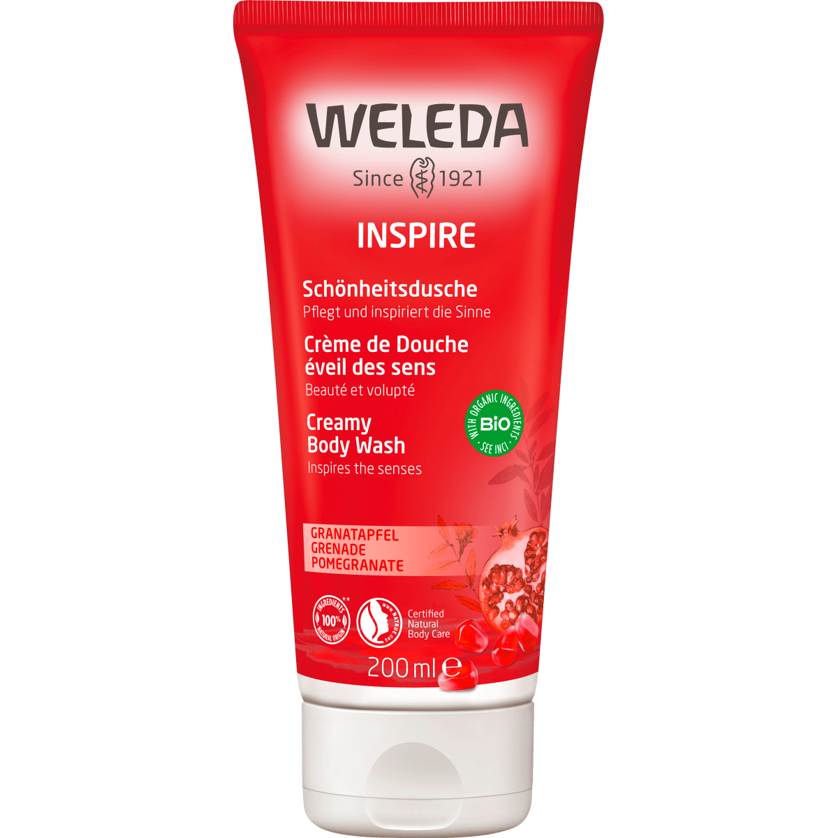 Cremedusche Inspire Granatapfel, 200 ml - VivaVoss