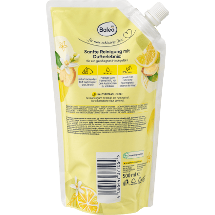 Cremeseife Ginger & Lemon, Nachfüllpack, 500 ml