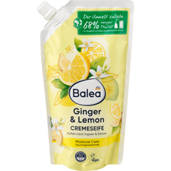 Cremeseife Ginger & Lemon, Nachfüllpack, 500 ml