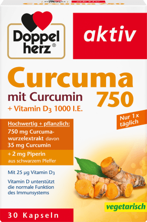 Curcuma 750 Kapseln 30 St., 26,7 g - VivaVoss