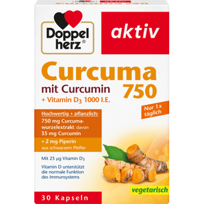 Curcuma 750 Kapseln 30 St., 26,7 g - VivaVoss