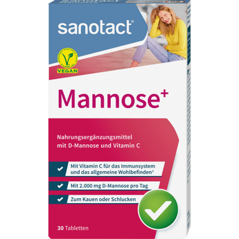 D - Mannose Plus Tabletten 30 St, 19 g - VivaVoss