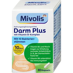 Mivolis Darm Plus Kapseln 30 St, 16,8 g – Magen & Verdauung image_position | VivaVoss