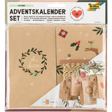 Adventskalender-Set mit bedruckten Tüten, 1 St
