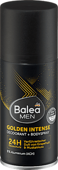 Deo Bodyspray Golden Intense Balea MEN