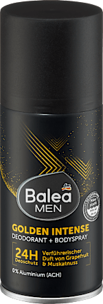 Deo Bodyspray Golden Intense Balea MEN