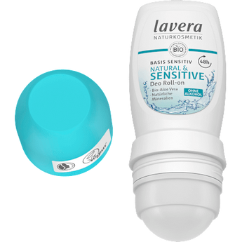 Deo Roll-on Natural & Sensitive lavera NATURKOSMETIK