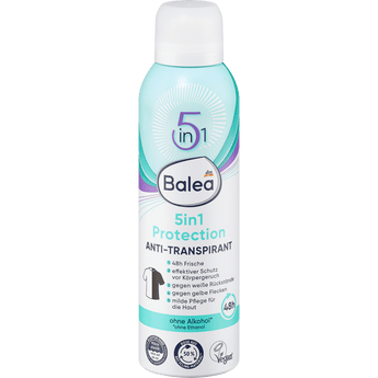 Deo Spray Antitranspirant 5in1 Protection, 200 ml Körperpflege by Balea – Available at VivaVoss