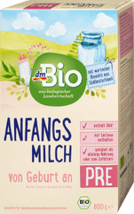 Anfangsmilch Pre Bio von Geburt an, 0,6 kg