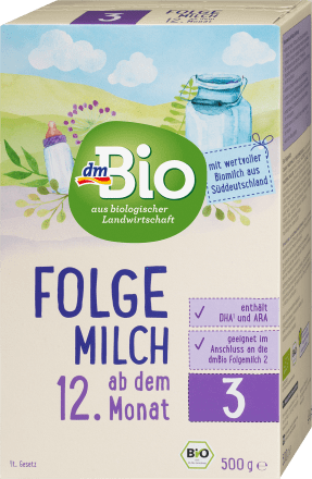 Folgemilch 3 ab dem 12.Monat, 500 g