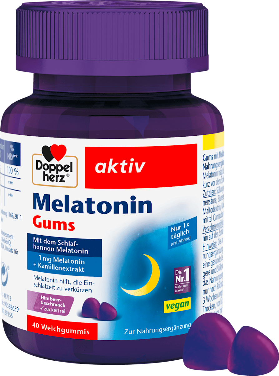 Melatonin gums 40 Weichgummis, 112 g