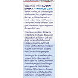 Doppelherz system Augen-Spray Hyaluron 0.3% Doppelherz