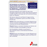 Doppelherz system Calcium 1000 + D3 + K2 Kautabletten 60 St Doppelherz