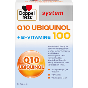 Doppelherz system Coenzym Q10 Ubiquinol Kapseln 60 St Doppelherz