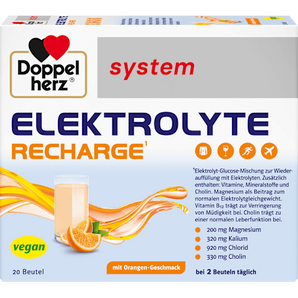 Doppelherz system Elektrolyte Recharge Beutel 20 St Doppelherz