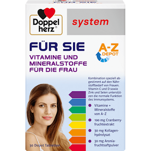 Doppelherz system Für Sie Depot Tabletten 30 St Doppelherz