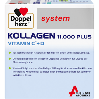 Doppelherz system Kollagen 11.000 Plus Trinkfläschchen 30 St Doppelherz