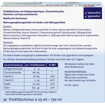 Doppelherz system Kollagen 11.000 Plus Trinkfläschchen 30 St Doppelherz