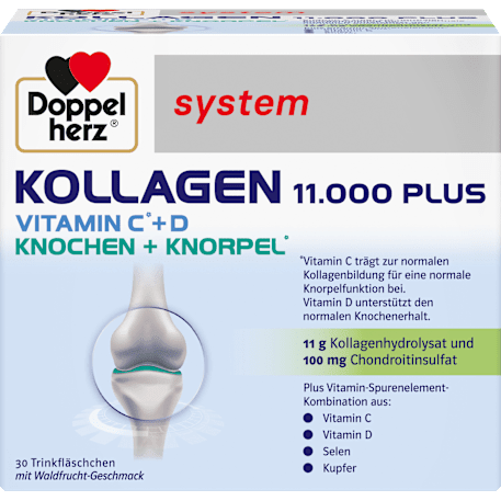 Doppelherz system Kollagen 11.000 Plus Trinkfläschchen 30 St Doppelherz