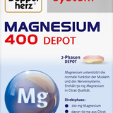Doppelherz system Magnesium 400 Depot Tabletten 60 St Doppelherz