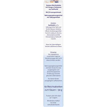 Doppelherz system Omega-3 family Gel-Tabs Zitronengeschmack 60 St Doppelherz