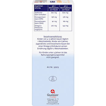 Doppelherz system Omega-3 family Zitronengeschmack  120 St Doppelherz