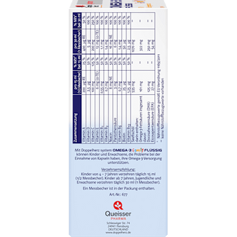 Doppelherz system Omega-3 Flüssig family  Doppelherz