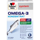 Doppelherz system Omega-3 Konzentrat Kapseln 120 St Doppelherz