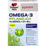 Doppelherz system Omega-3 Pflanzlich Algenöl + D + B12 Kapseln 120 St Doppelherz