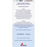 Doppelherz system Omega-3 Pflanzlich Algenöl + D + B12 Kapseln 120 St Doppelherz