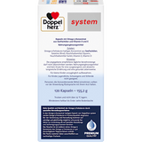 Doppelherz system Omega-3 Premium 1500 Herz + Gehirn + Abwehr Kapseln 120 St Doppelherz