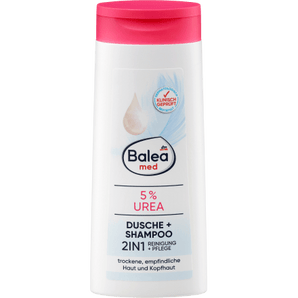 Duschgel 2in1 Dusche + Shampoo 5 % Urea, 300 ml - VivaVoss
