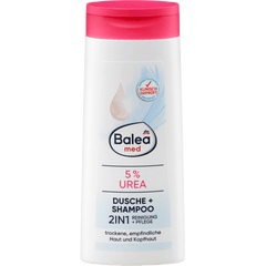 Duschgel 2in1 Dusche + Shampoo 5 % Urea, 300 ml - VivaVoss