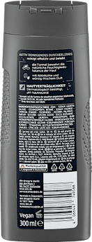 Duschgel Active Carbon 3in1 Balea MEN