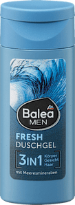 Duschgel Fresh 3in1, Reisegröße Balea MEN