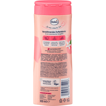 Duschgel Pink Grapefruit, 300 ml - VivaVoss