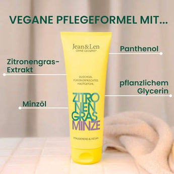 Duschgel Zitronengras Minze Jean&Len