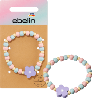 Armband Holzperlen Blume, 1 St