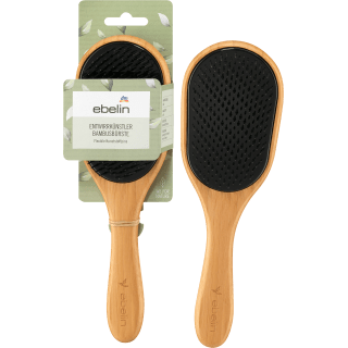 Detangling Brush Bamboo with Handle, 1 pc