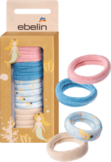 Hair ties in box multicolored, 20 pieces