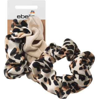 Hair ties Leo look / beige, 2 pieces