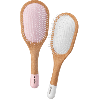 Cork detangling brush, 1 piece