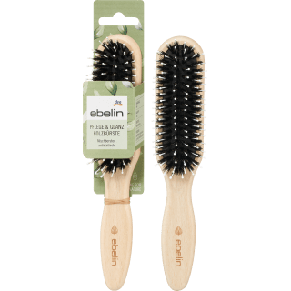 nature Care &amp; Shine Wooden Brush narrow, 1 piece